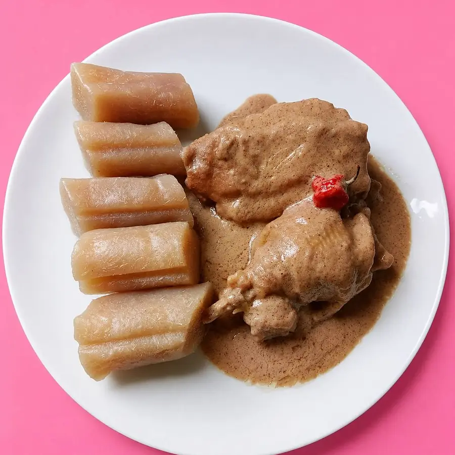 Bobolo & sauce d’arachide