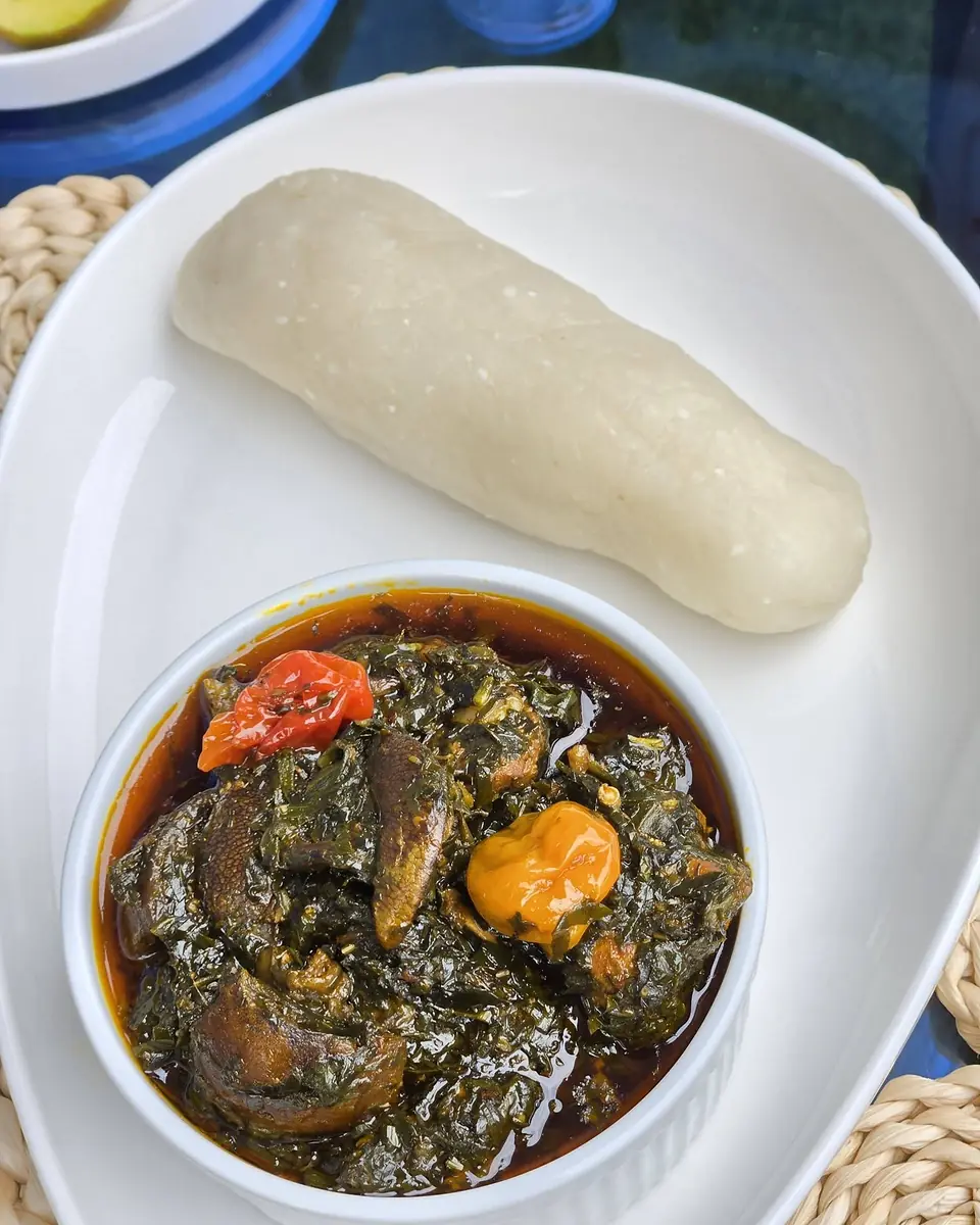 Eru & water fufu