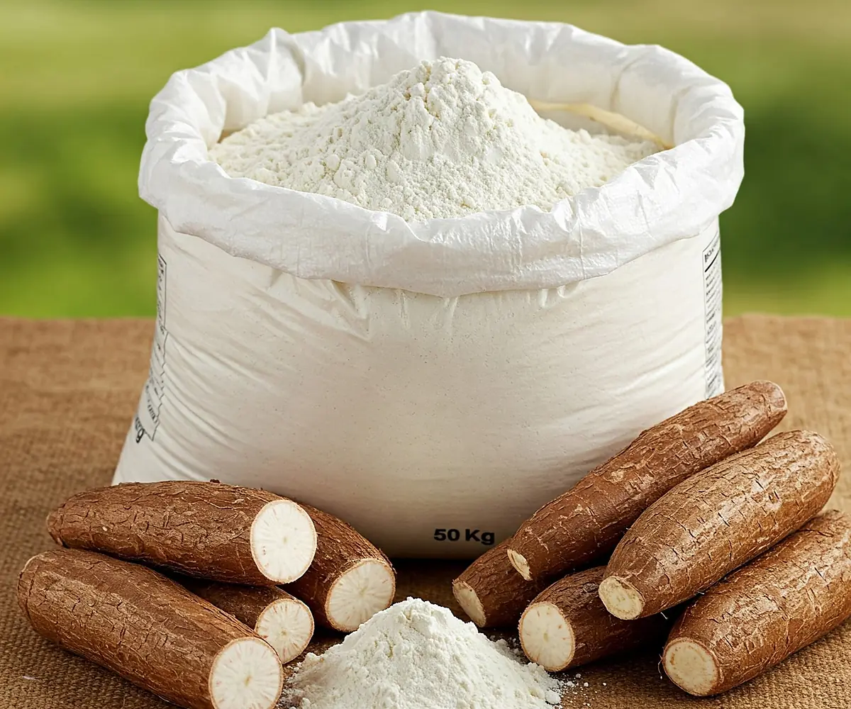 Cassava flour